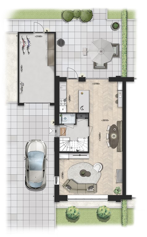 mediumsize floorplan